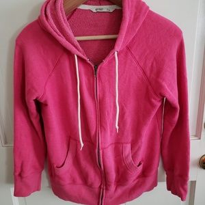 Pink hoodie